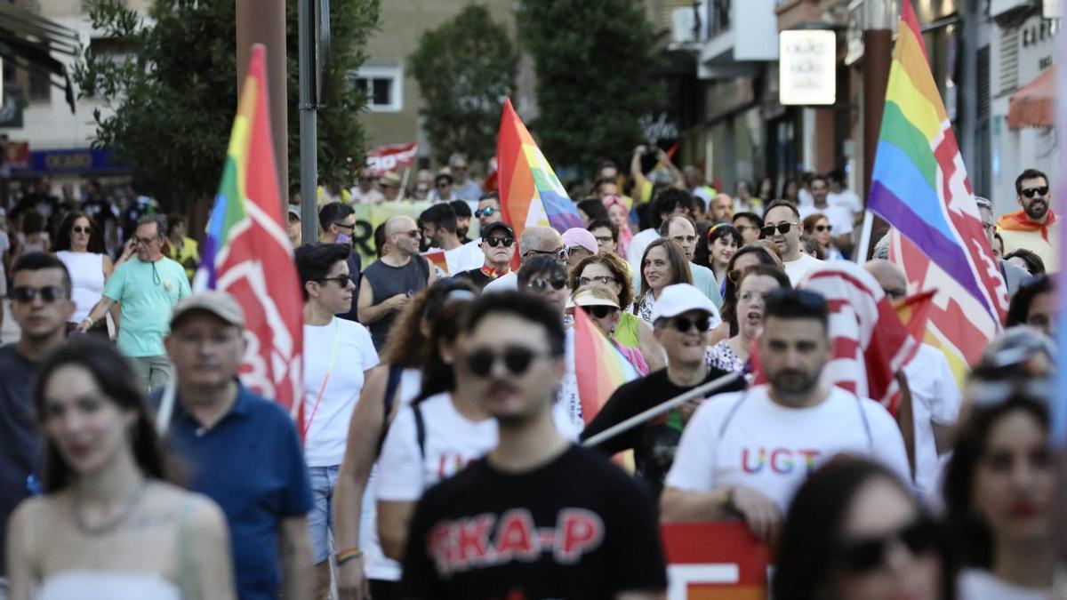Marcha del Orgullo 2026 en las calles de Mérida.