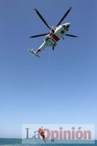 Simulacro de Salvamento Marítimo en Cartagena