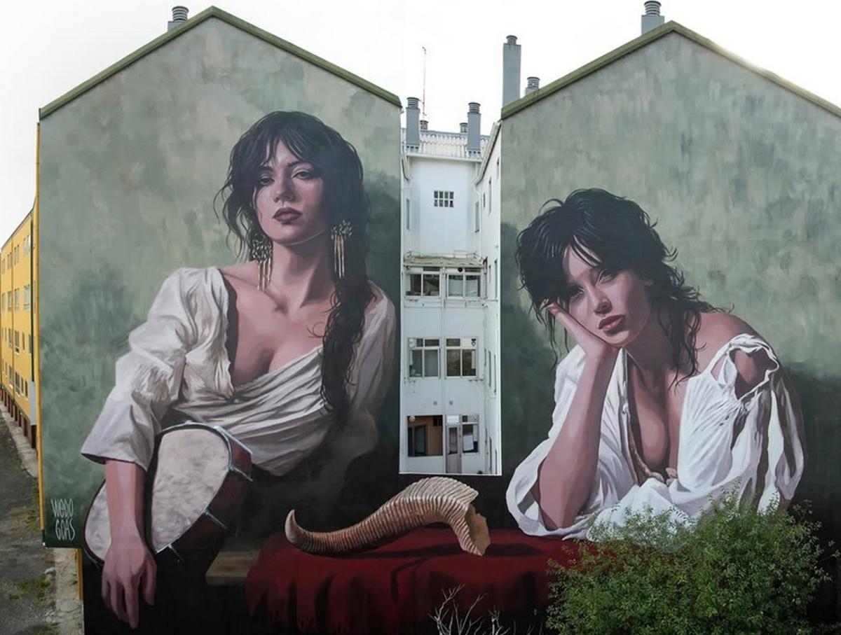 Wedo firma "As Mouras" en Fene.