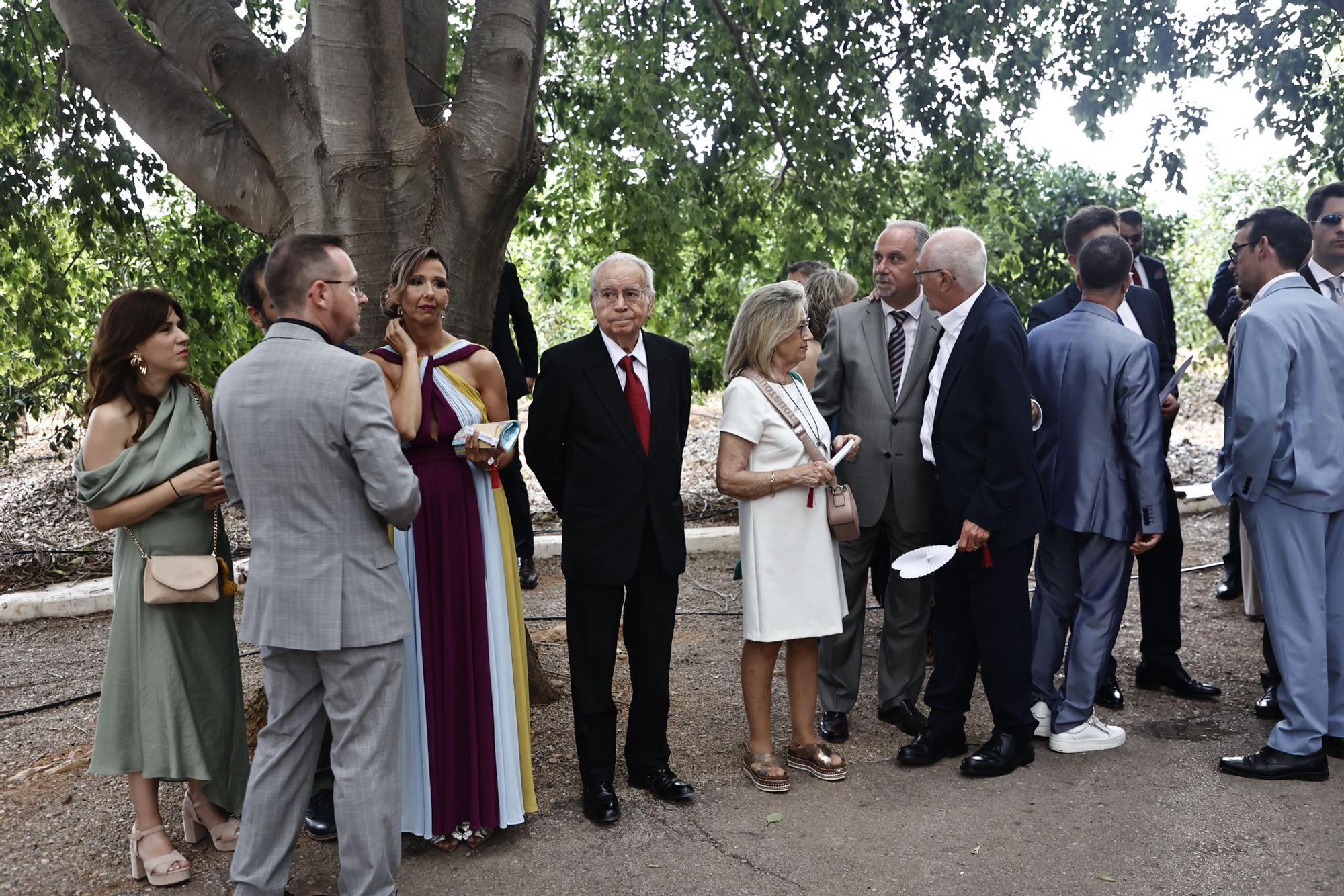 Boda de Nuria Llopis: la alfombra roja