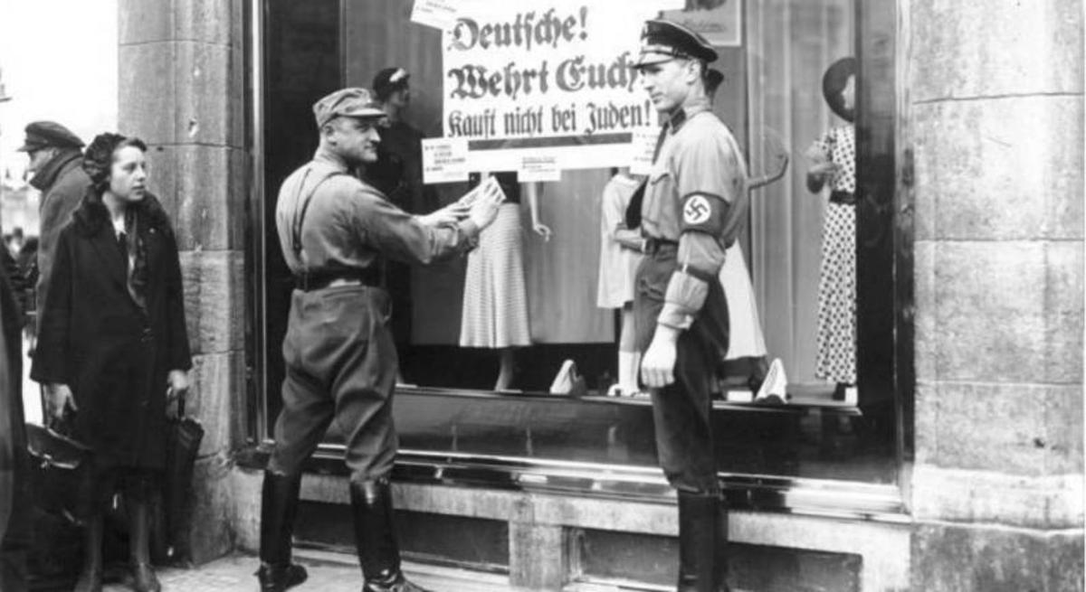 La noche de los cristales rotos.