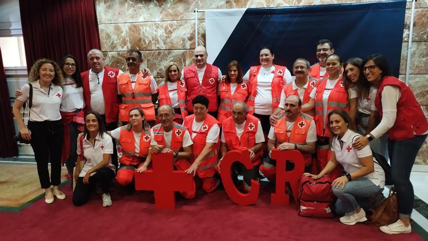 El Teatro Principal acoge un encuentro de los voluntarios de Cruz Roja de toda Galicia