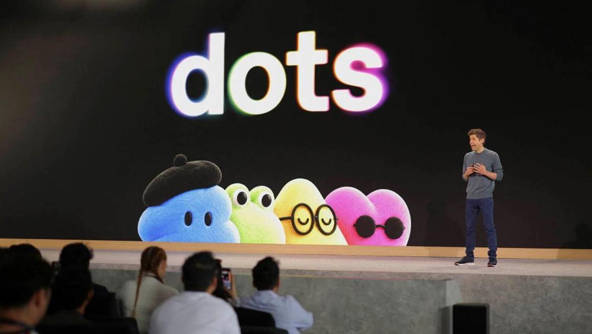 Sam Altman anuncia el lanzamiento de Dots, el agente de IA de OpenAI.
