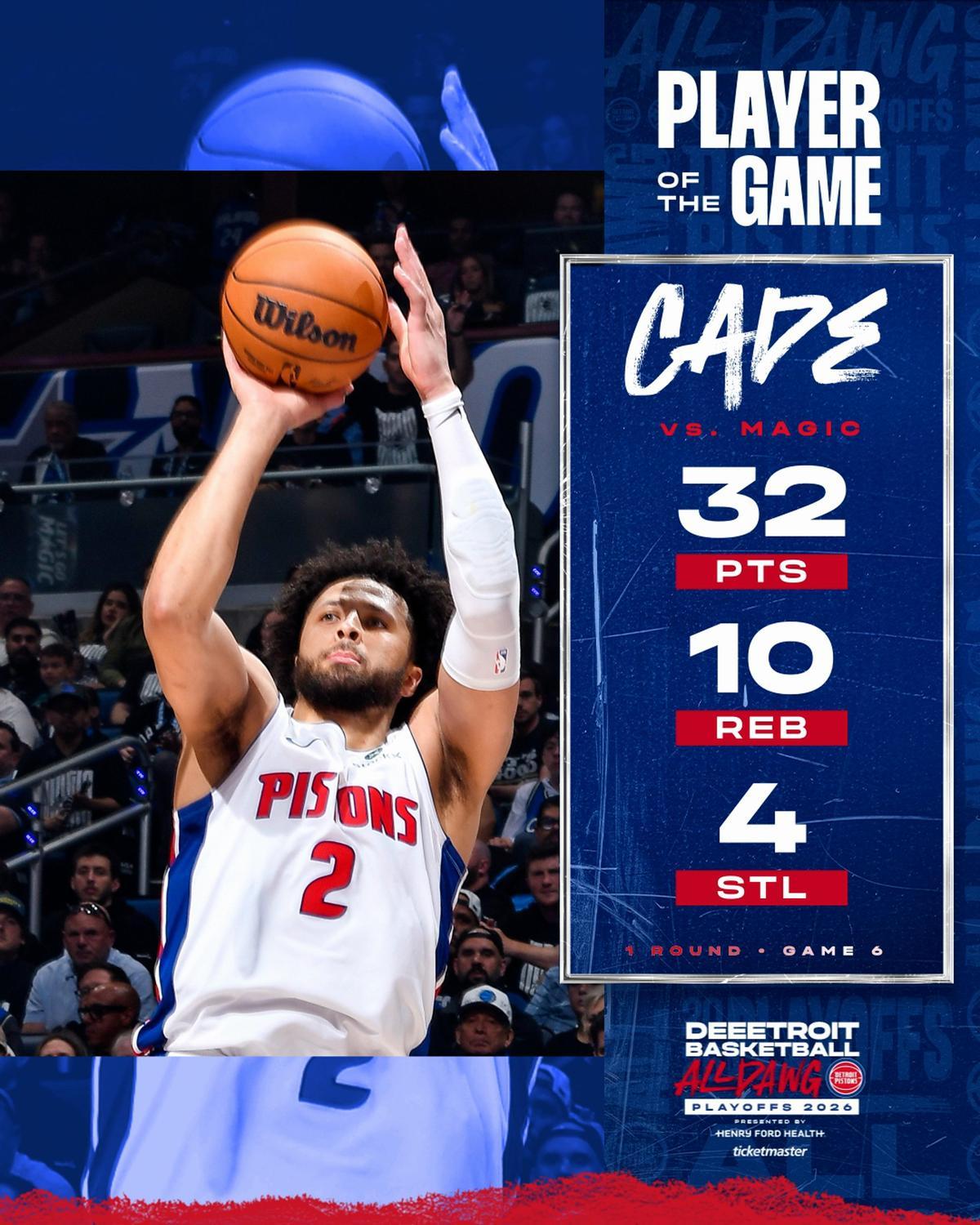 Cade Cunningham y Tobias Harris lideran a los Pistons en una remontada histórica ante el Magic — image 5