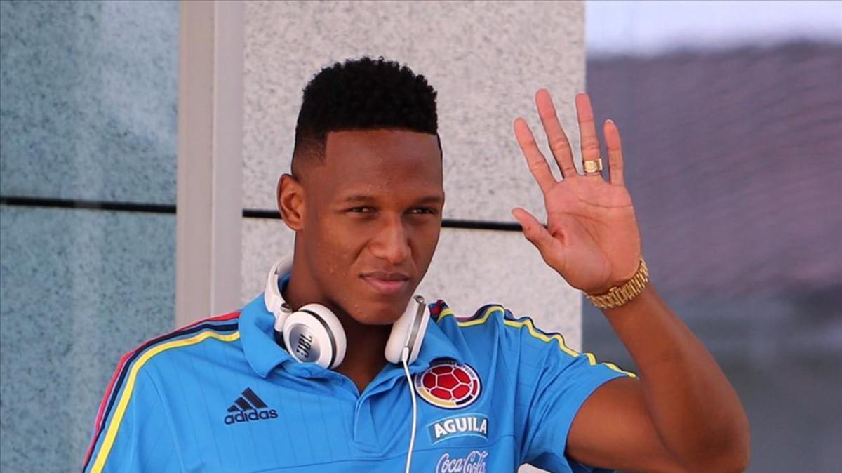 Yerri Mina, en la recámara