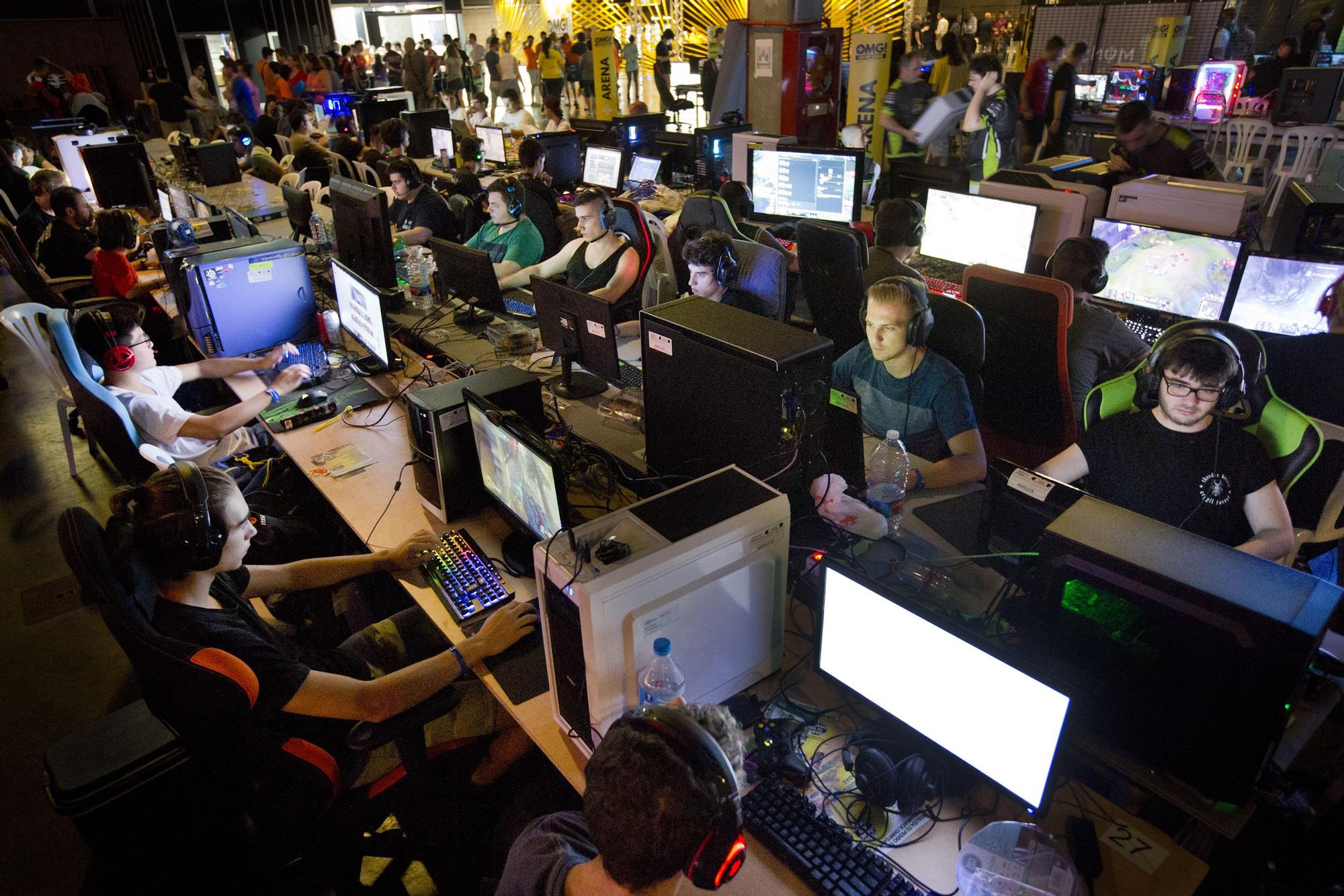 Así era el Dreamhack, el festival de 'gamers' que está a punto de volver a València