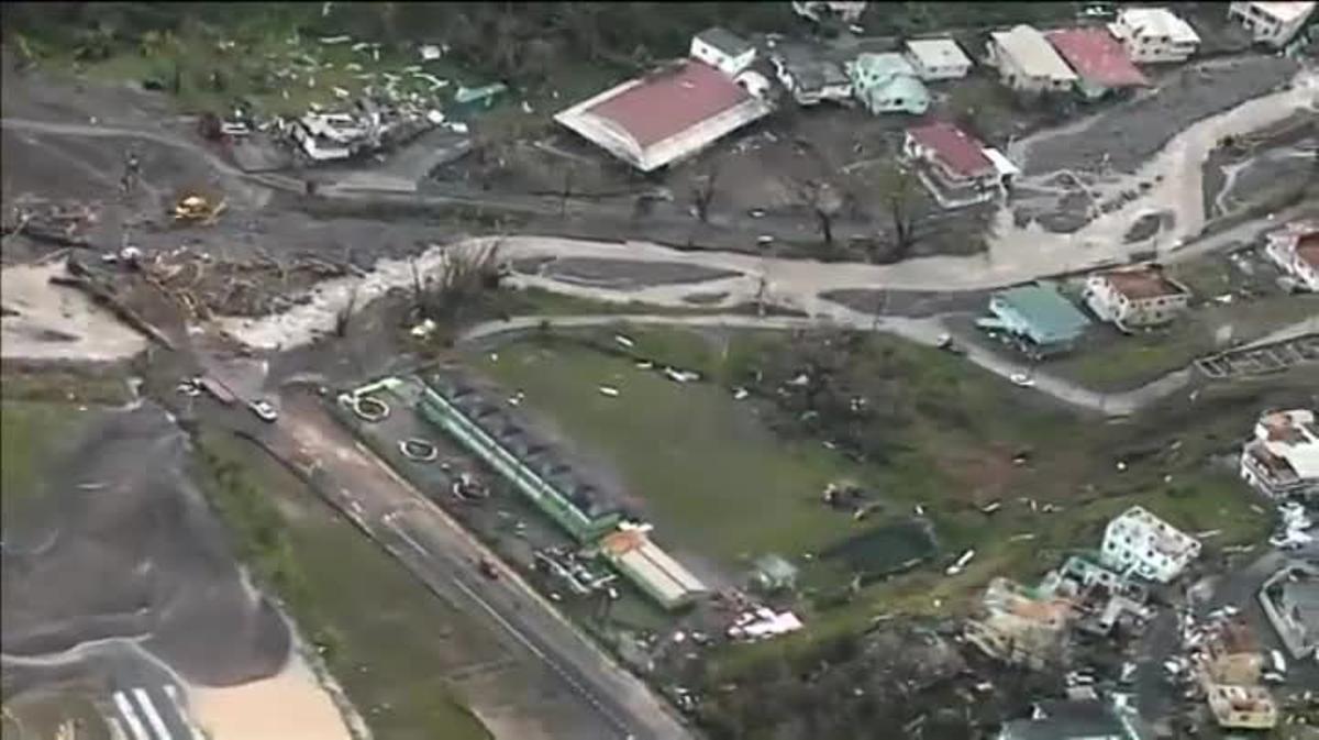 Al menos 9 muertos tras el paso del huracán ’María’ por el Caribe