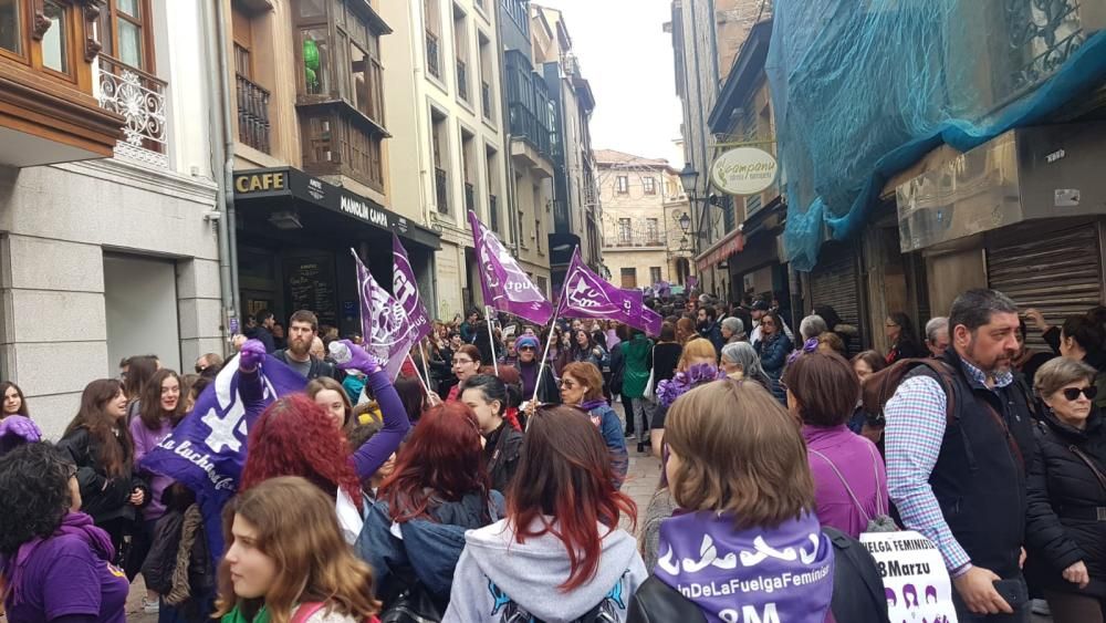 8-M en Asturias: El feminismo inunda las plazas