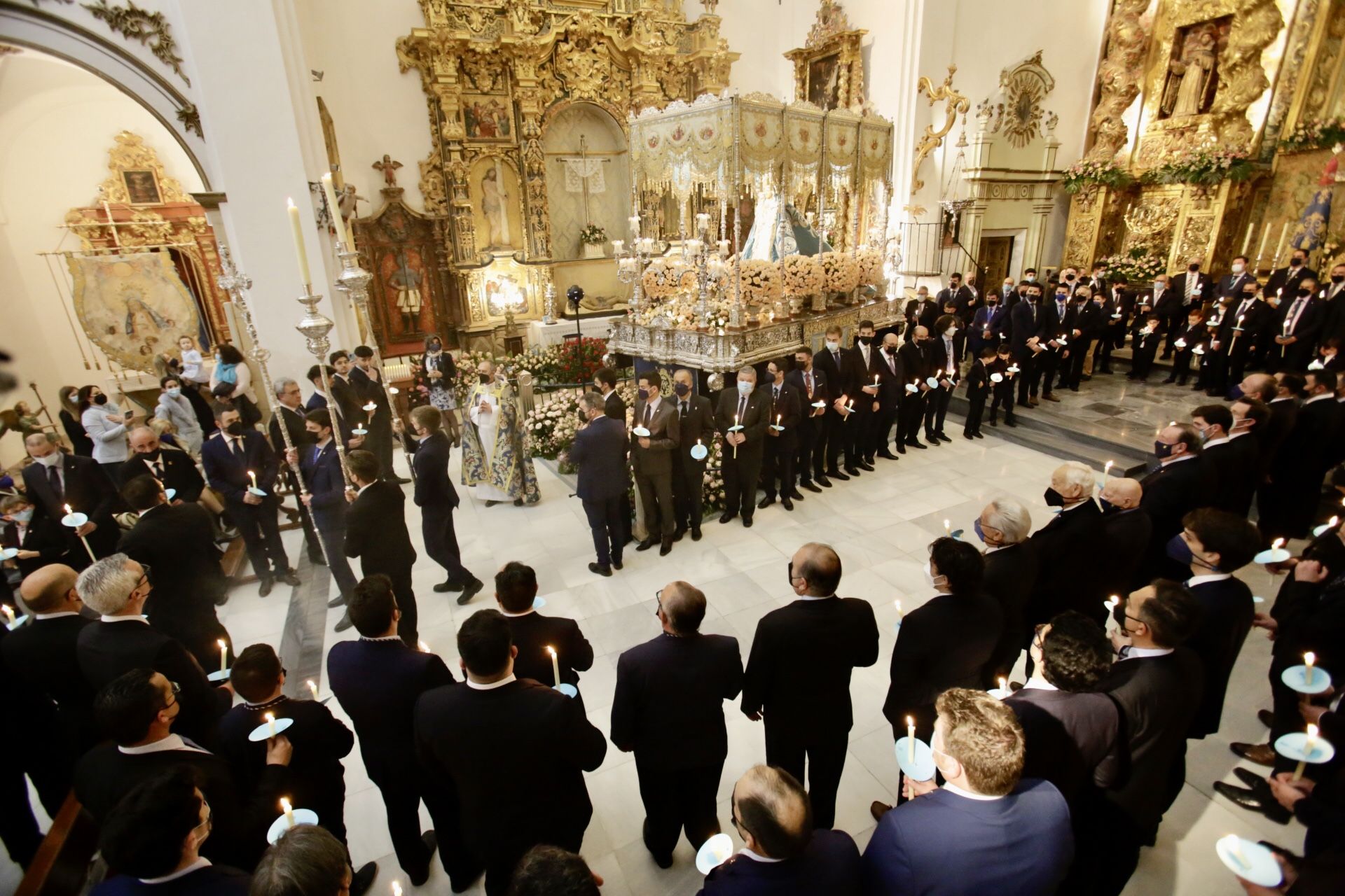 Salve Virgen de Los Dolores, del Paso Azul en Lorca