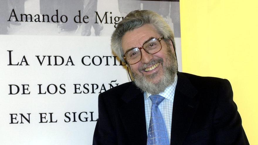 Muere el sociólogo Amando de Miguel, padre de la sociología moderna en España