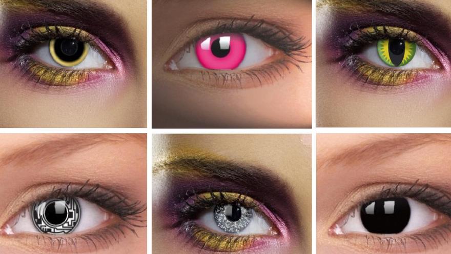 Las lentillas de colores para Carnaval pueden ser traicioneras