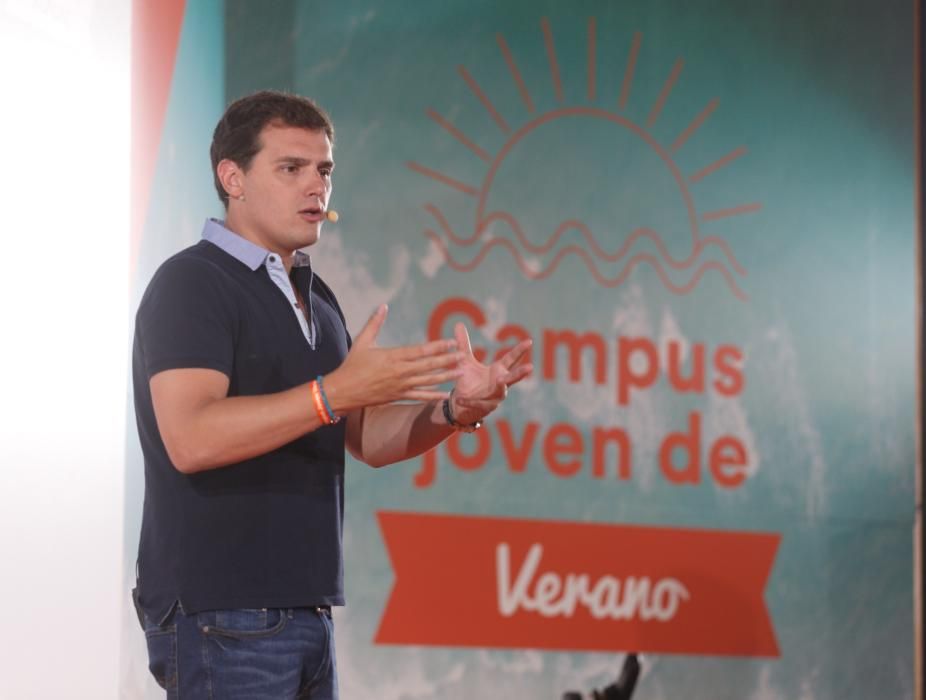 Albert Rivera en el campus de verano de Ciudadanos celebrado en Alicante