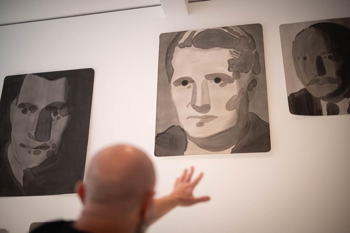 Una de las piezas de Fernando Martón Godoy en la muestra 'Casi alguien'.