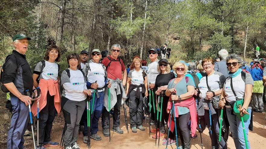 El cicle de passejades de marxa nòrdica a Sant Salvador de Guardiola reuneix cent cinquanta persones