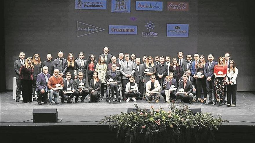 Pozoblanco acogió la Gala de Premios Periodistas Deportivos