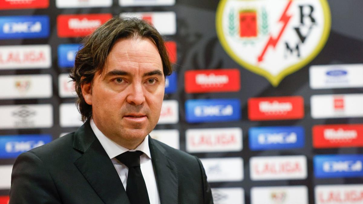 Raúl Martín Presa, presidente del Rayo Vallecano.