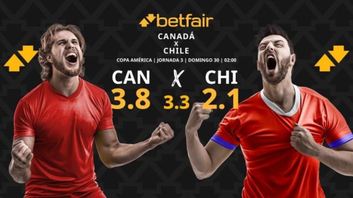 Pronósticos Canadá vs. Chile: horario, TV, estadísticas y clasificación