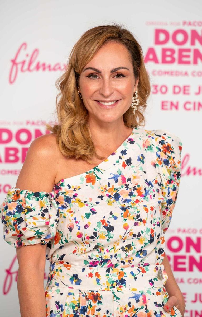 Ana Milán en la presentación de la película 'Donde caben dos'