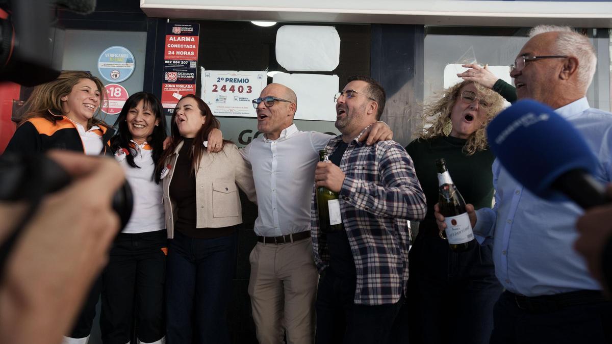 Todos los premios de la Lotería de Navidad 2025 en Moraira.