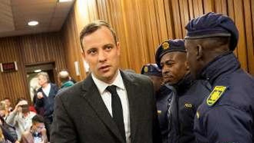 Pistorius, ayer. // Marco Longari