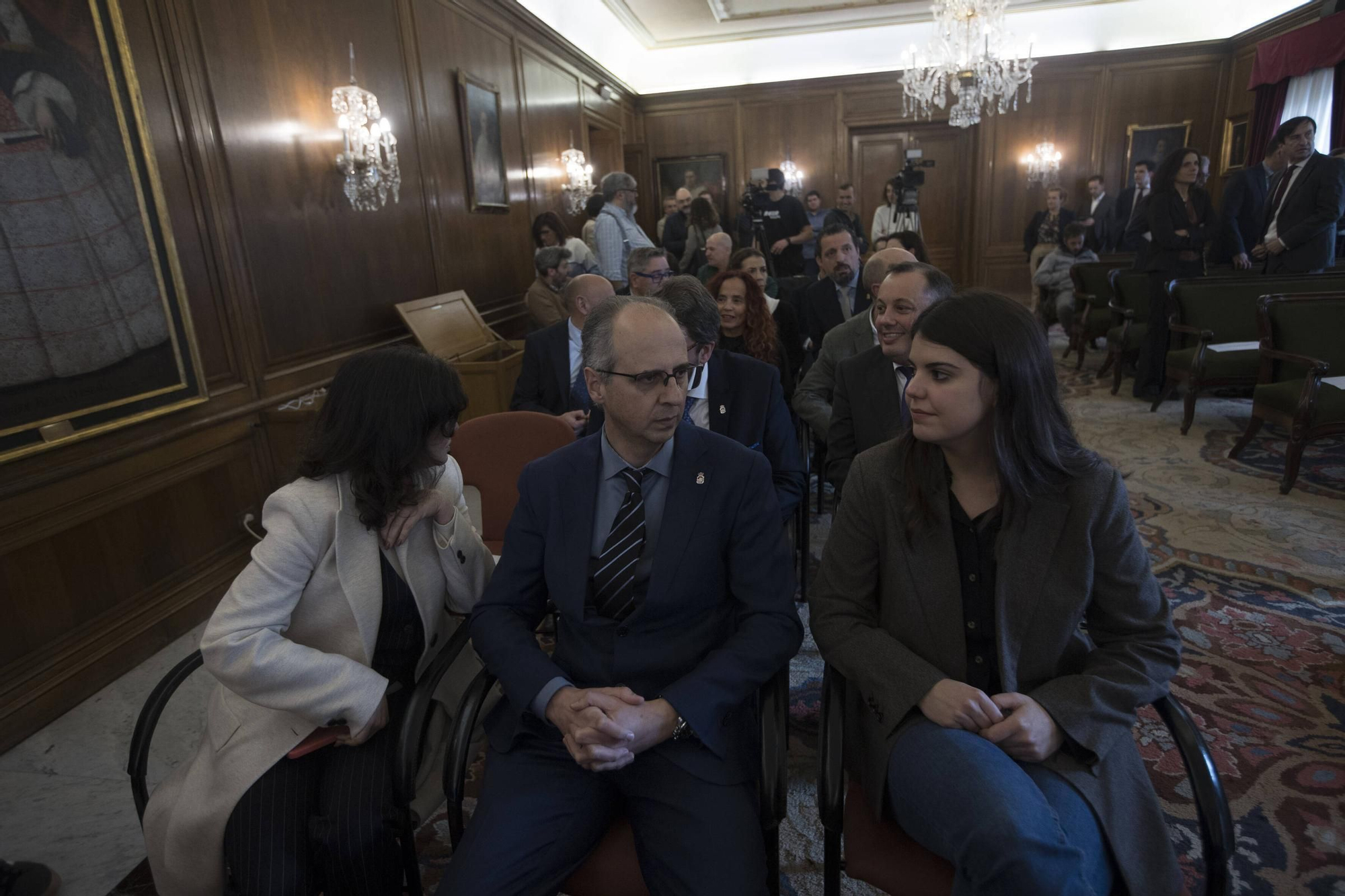 EN IMÁGENES: Así ha sido la visita a Avilés de Óscar Puente, ministro de Transportes y Movilidad Sostenible