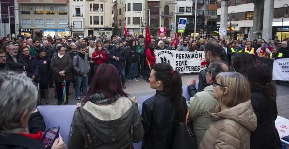 Castelló se solidariza con los refugiados