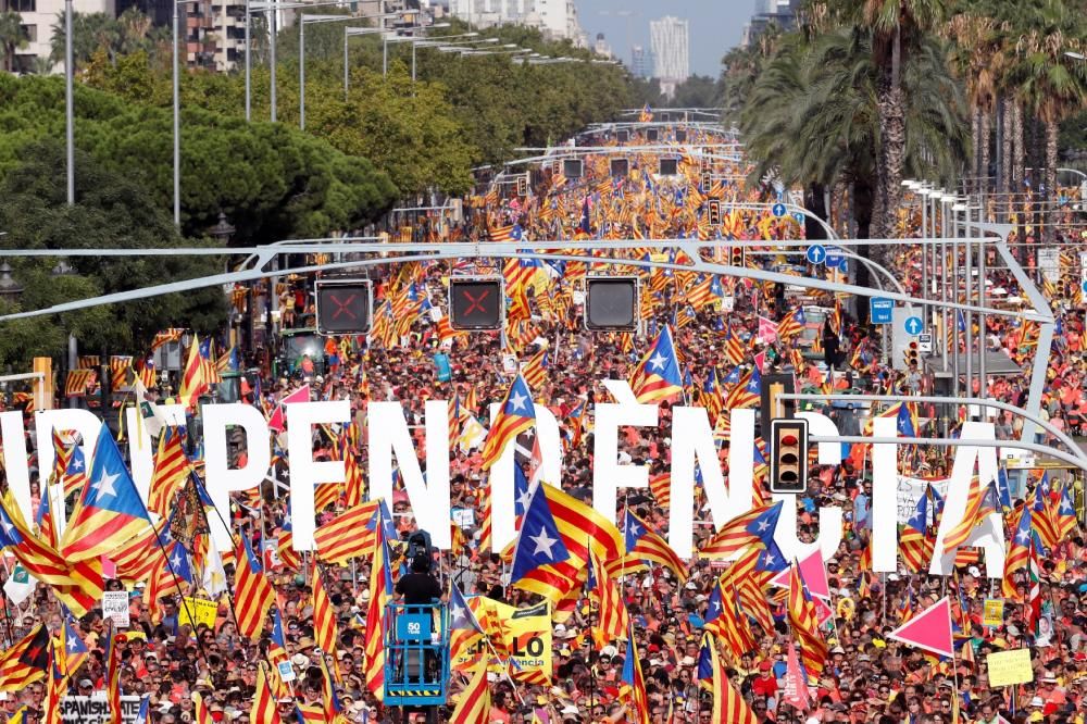 Les millors imatges de la Diada 2018