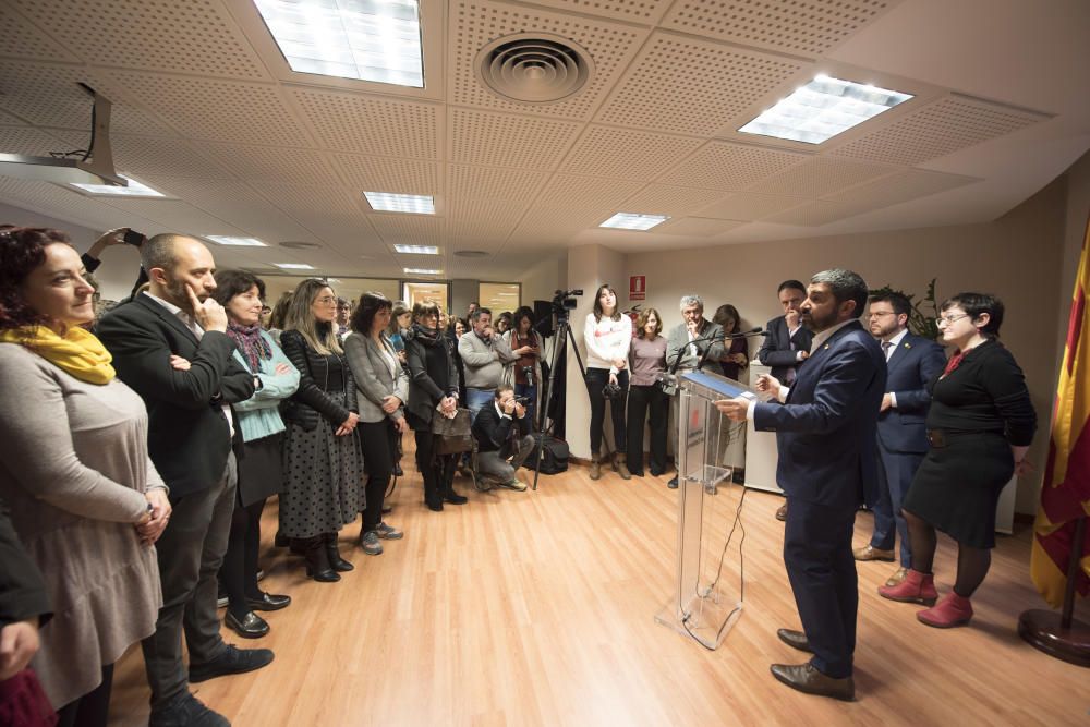 Estrena del servei d'ajuda integral per a dones que pateixen violència masclista a Manresa