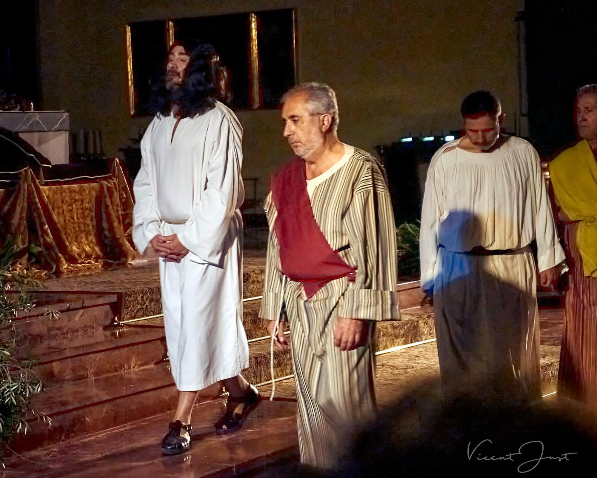 El jucio a Jesús en la iglesia de Sant Josep de Gandia