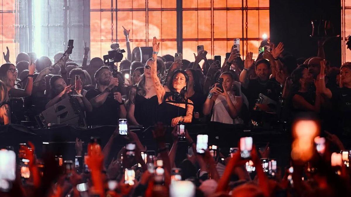 Peggy Gou at the closing of [UNVRS] in 2025.