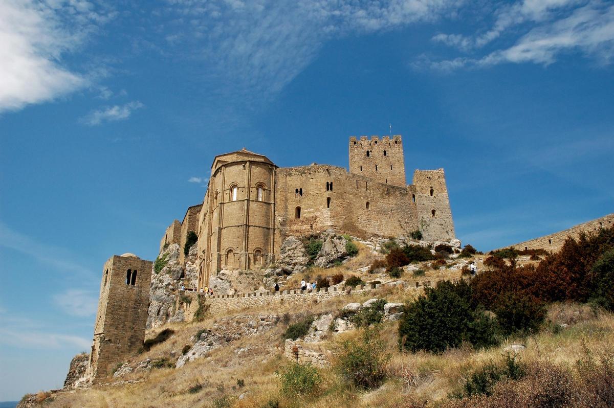 El castillo de Loarre en Huesca