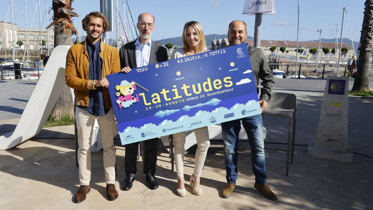 La delegada de la Xunta en Vigo, Marta Fernández-Tapias, presentó hoy el festival Latitudes.