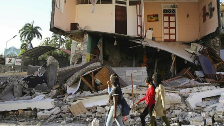 El terratrèmol ha devastat l&#039;illa caribenya d&#039;Haití.