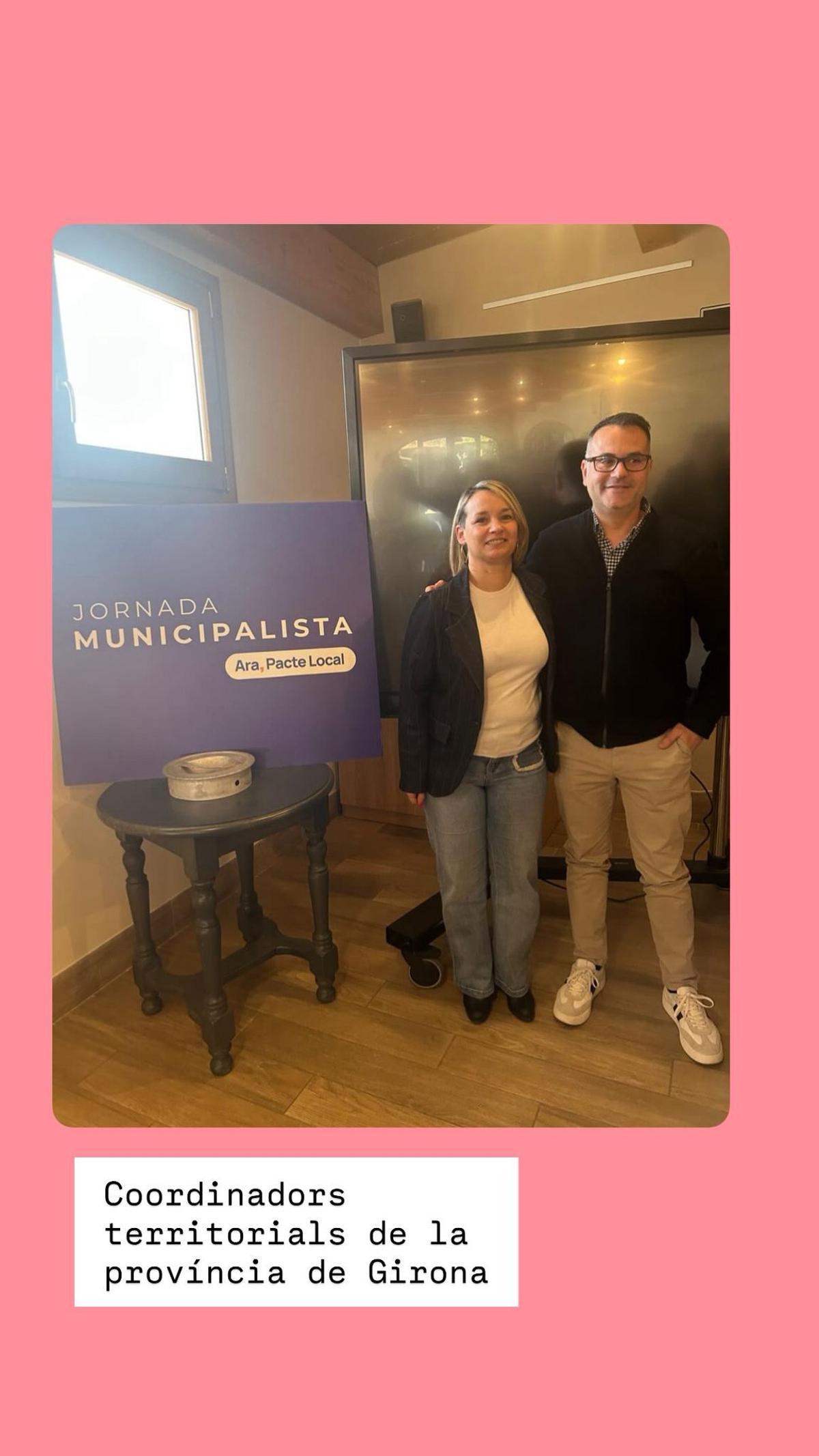 Eva Trias i Iván Gascón.