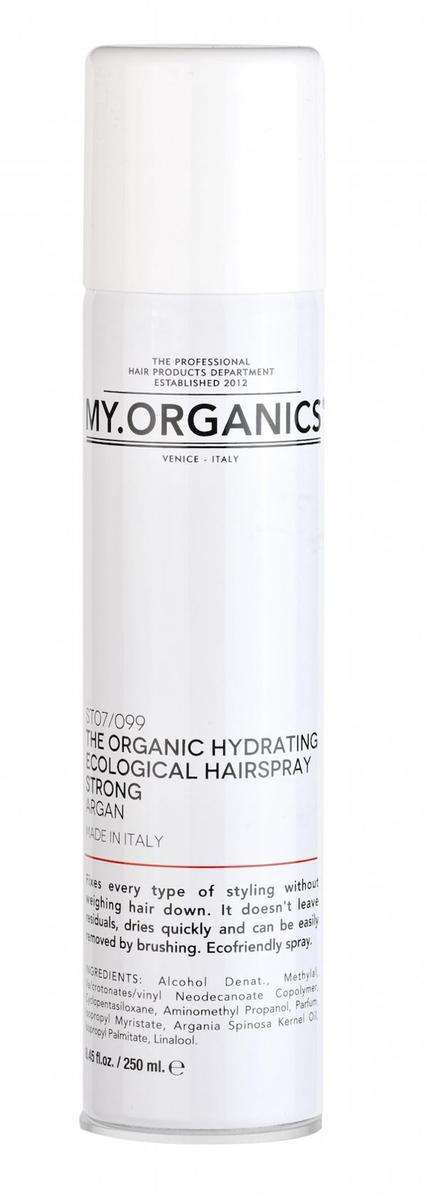 Hydrating Ecological Hair Spray, de My Organics