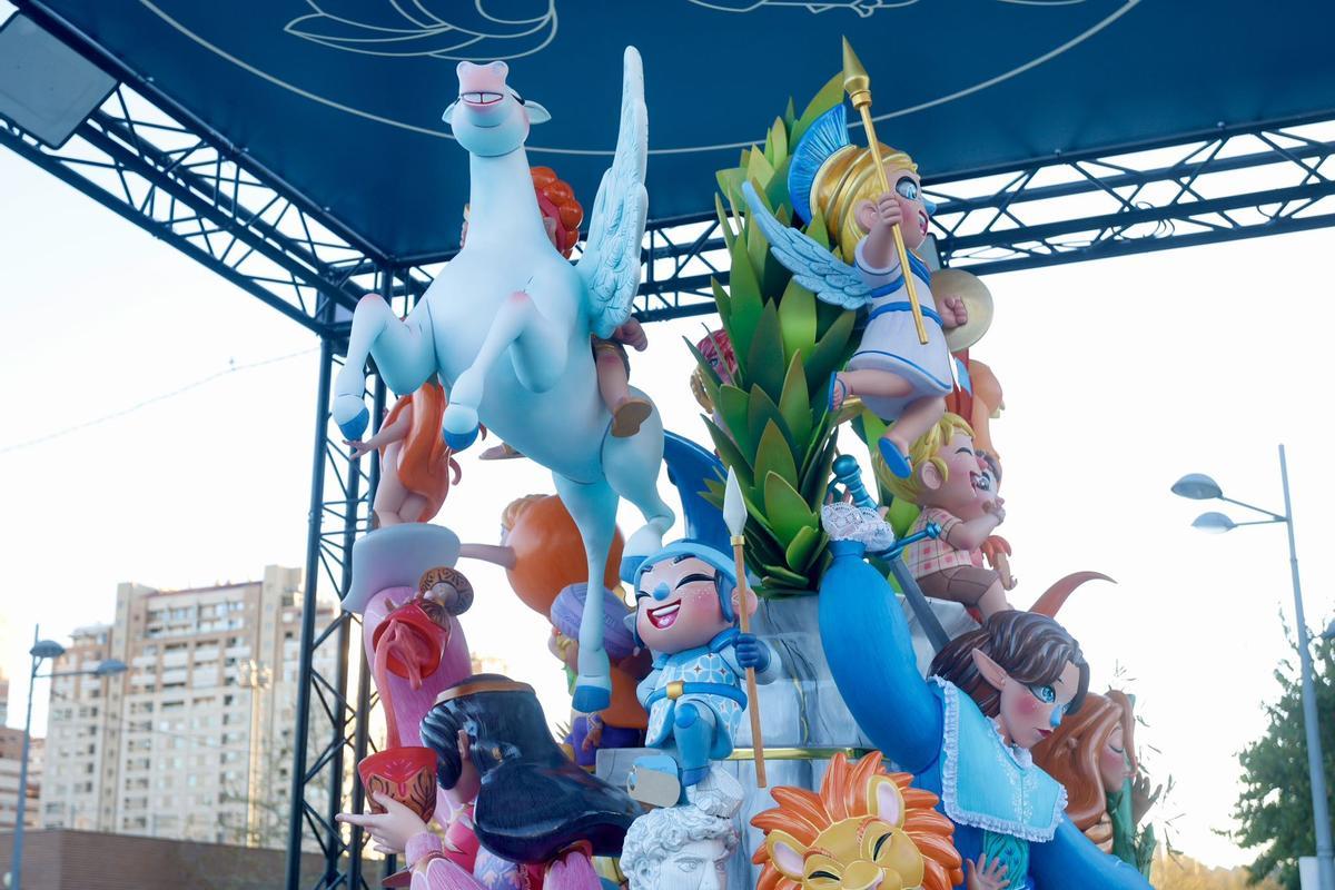 La falla del salto a la sección Especial de Infantil: Blas Gámez-Ángel Villena La falla del salto a la sección Especial de Infantil: Blas Gámez-Ángel Villena