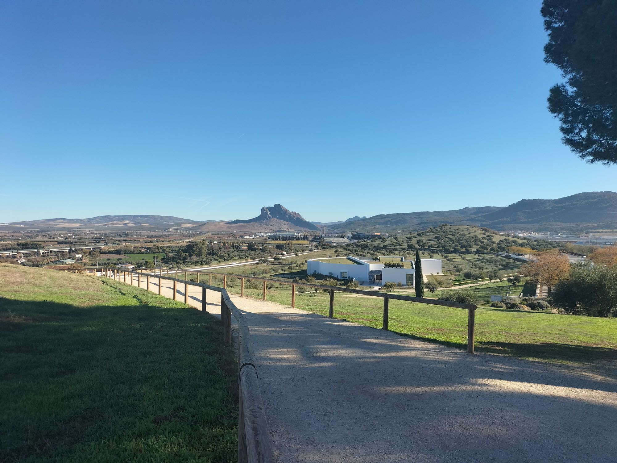 El Sitio de los Dólmenes de Antequera, a vista de dron