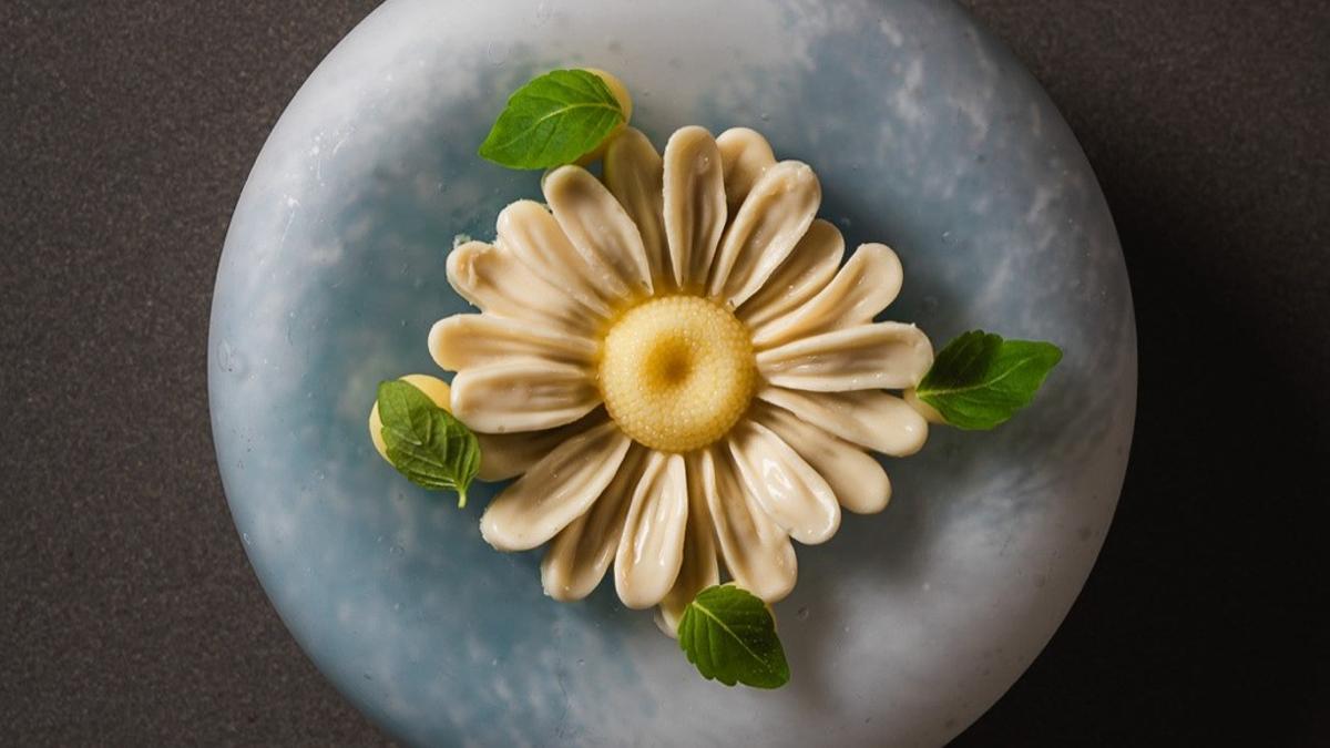 Un dels plats que ofereix el restaurant Divinum per Temps de Flors.