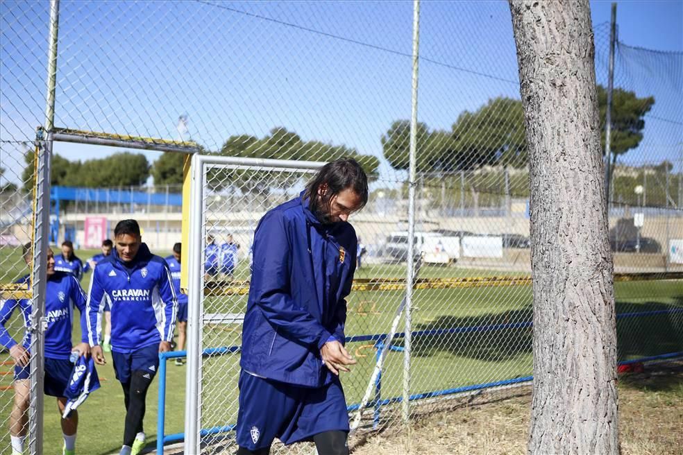 Entrenamiento del Real Zaragoza