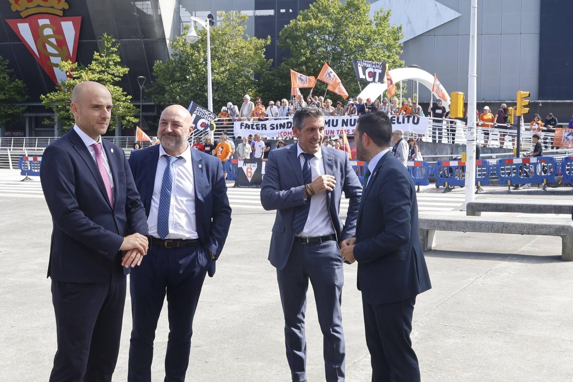 Así fue la inauguración de la Feria Internacional de Muestras de Asturias