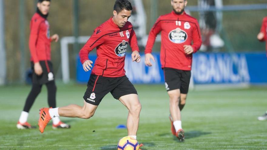 Pedro Sánchez durante un entrenamiento.