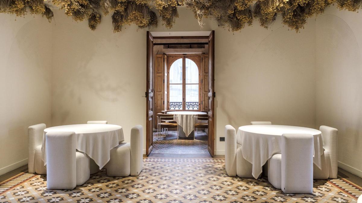 Uno de los espacios del restaurante La Salita (Valencia)