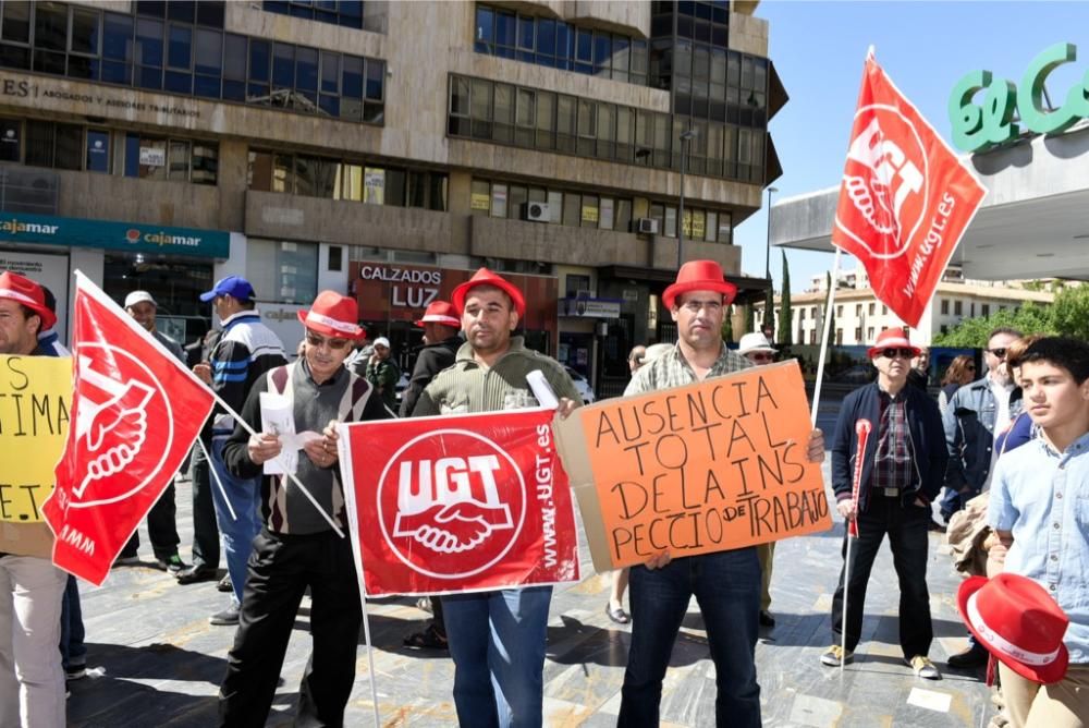 Manifestación del 1 de Mayo en Murcia