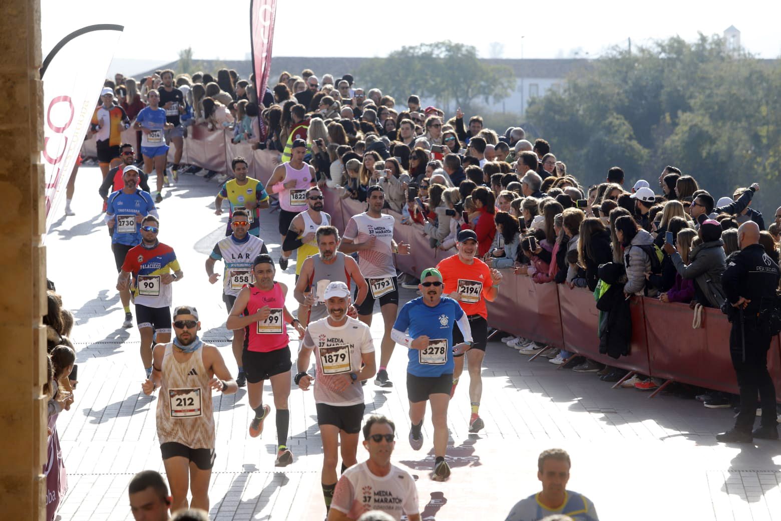 Media Maratón de Córdoba 2023: la carrera, en imágenes