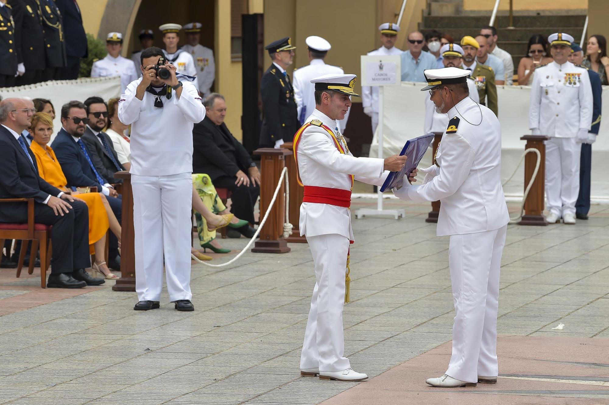 La Armada honra a su patrona, La Virgen del Carmen, en la Base Naval