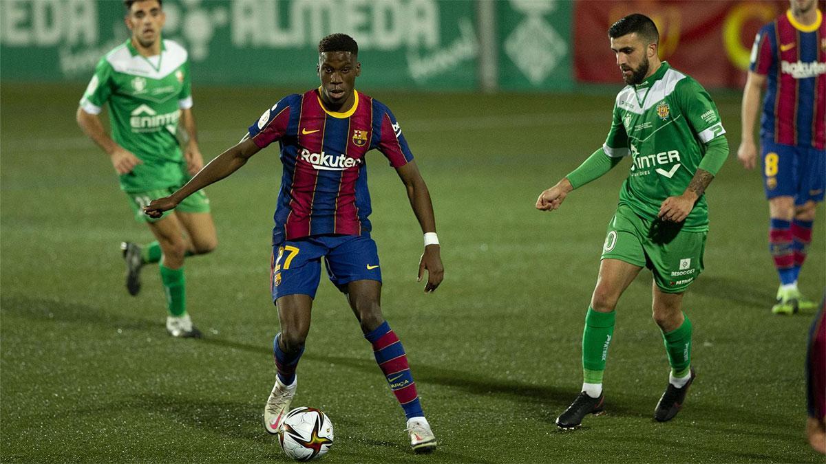 Ilaix, tras debutar con el Barça en Cornellà: "Hoy casi no he podido dormir"