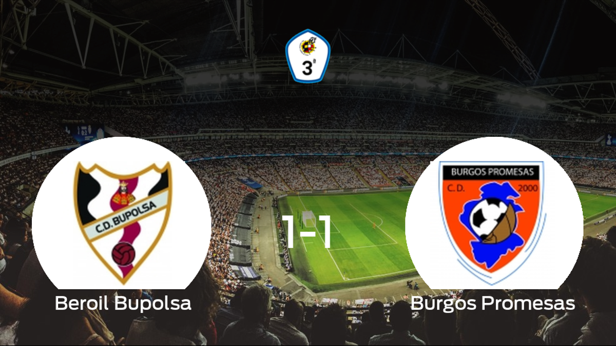 El Beroil Bupolsa salva un punto ante el Burgos Promesas (1-1)