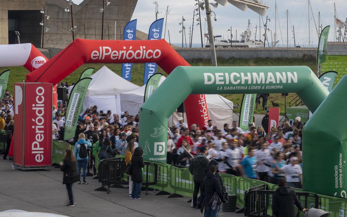 Barcelona corre contra el cáncer en el Fòrum