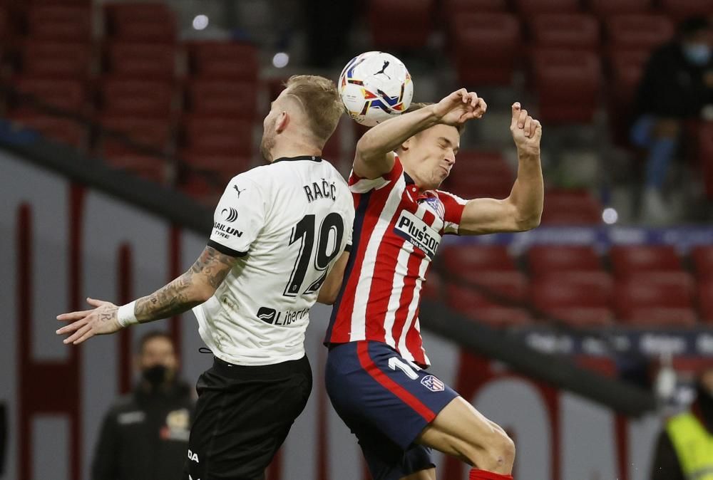 Atlético de Madrid - Valencia, en imágenes