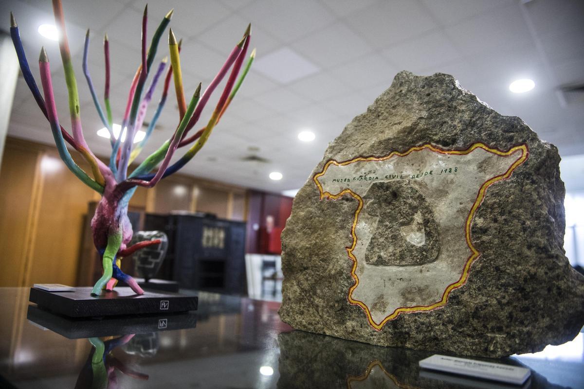 GALERÍA | Así fue la entrega de premios del concurso nacional 'La mujer Guardia Civil' en la Comandancia de Cáceres